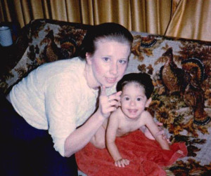 photo of Tina with her mom