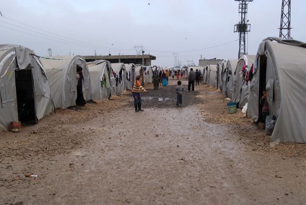 Refugee camp in Suruç