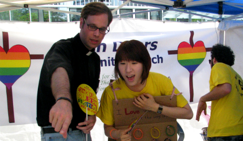 Rev. Daniel Payne and the Open Doors Community Church at the 2012 Korea Queer Culture Festival in Seoul