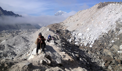 photo of sherpas in Nepal